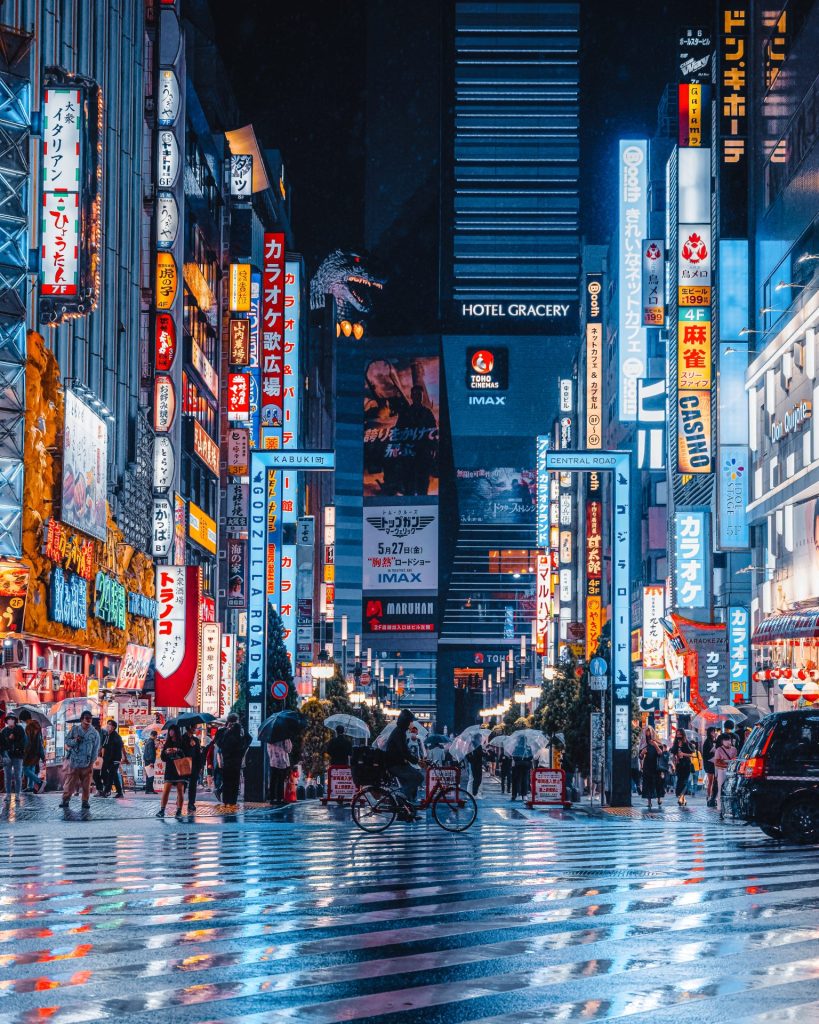雨の日の写真術①シティライツが滲むスナップ撮影