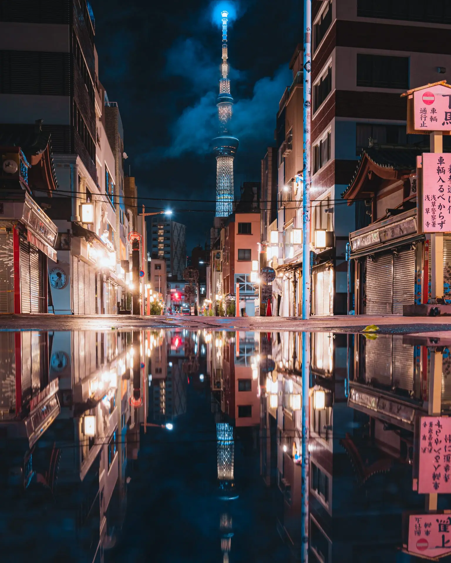 雨の日の写真術②【水たまりのリフレクション写真】