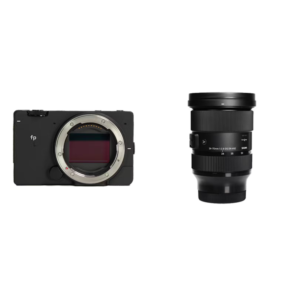 レンタル - SIGMA fp L &大口径標準ズームレンズセット fp L + 24-70mm